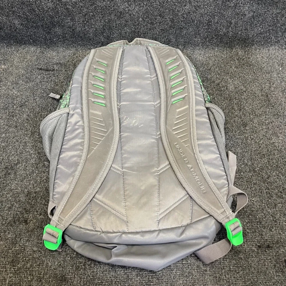 Under Armour 1300296 Gray Green Camo Travel Bag UA Storm Big Logo 5.0 Backpack